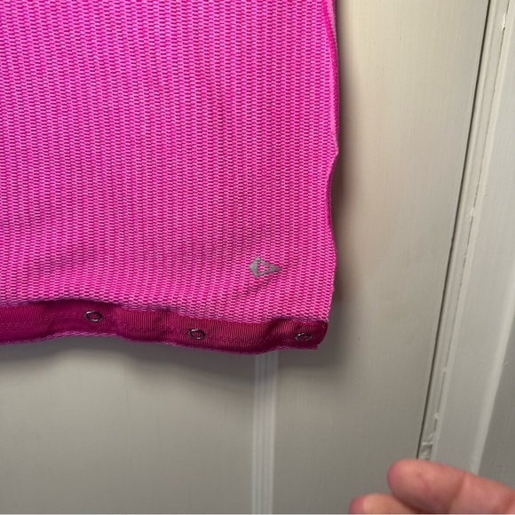 Ivivva by Lululemon Monochromatic Pink Striped Scarf/Wrap with Snaps, Multiway - Picture 5 of 10